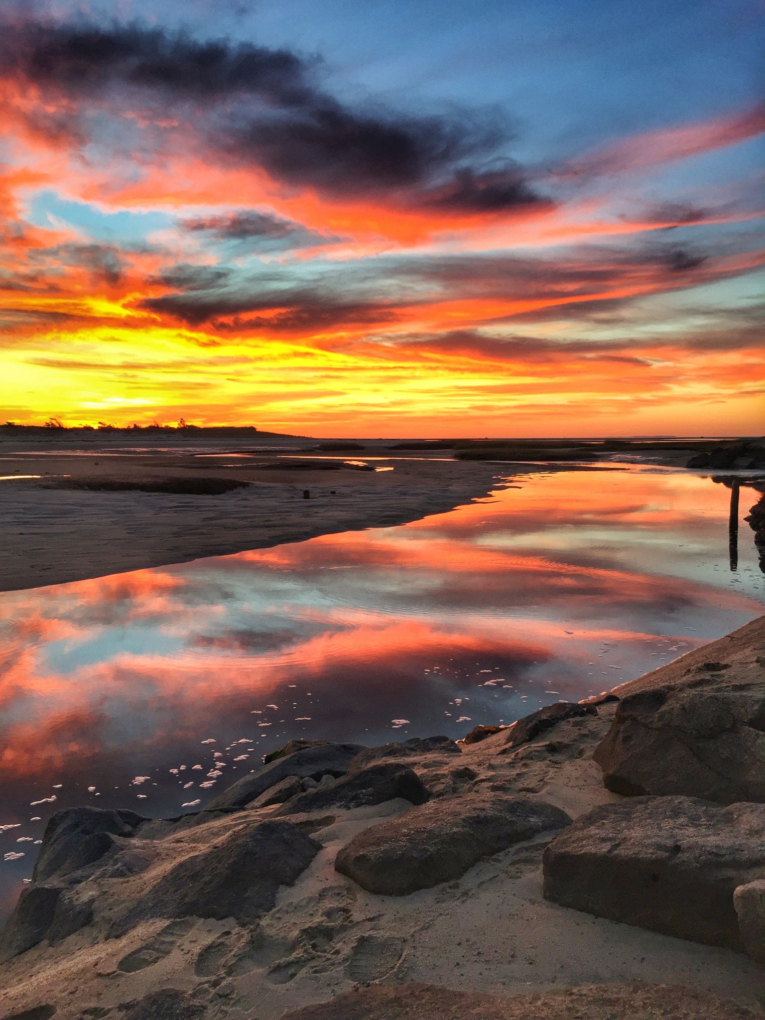 paine's creek sunset cape cod - the-alyst.com