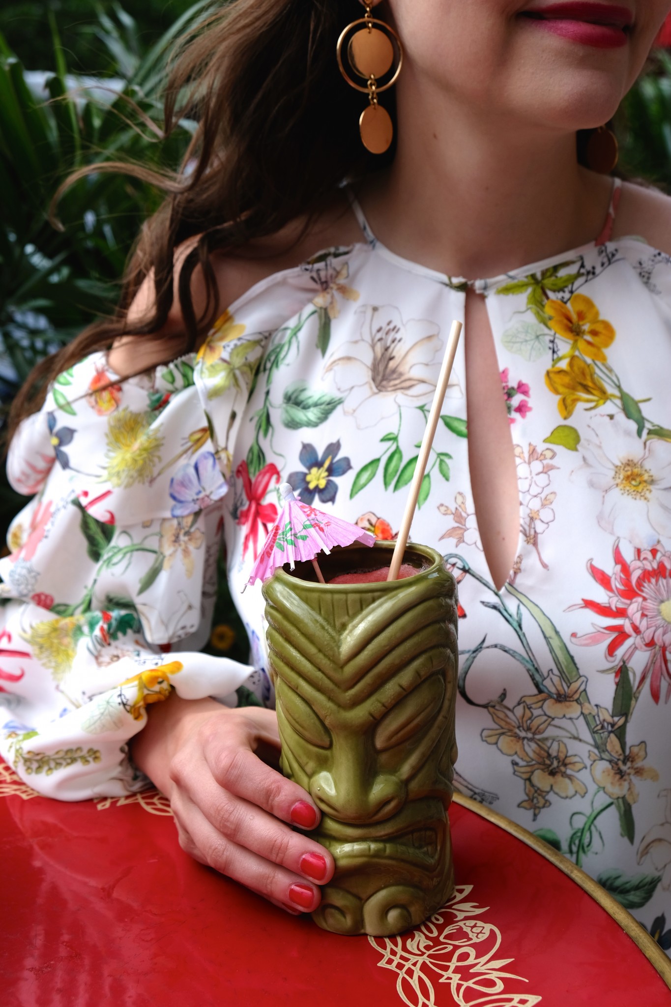 tiki cocktail, patio dining, fairmont copley plaza, oak long bar and kitchen, boston, the-alyst.com