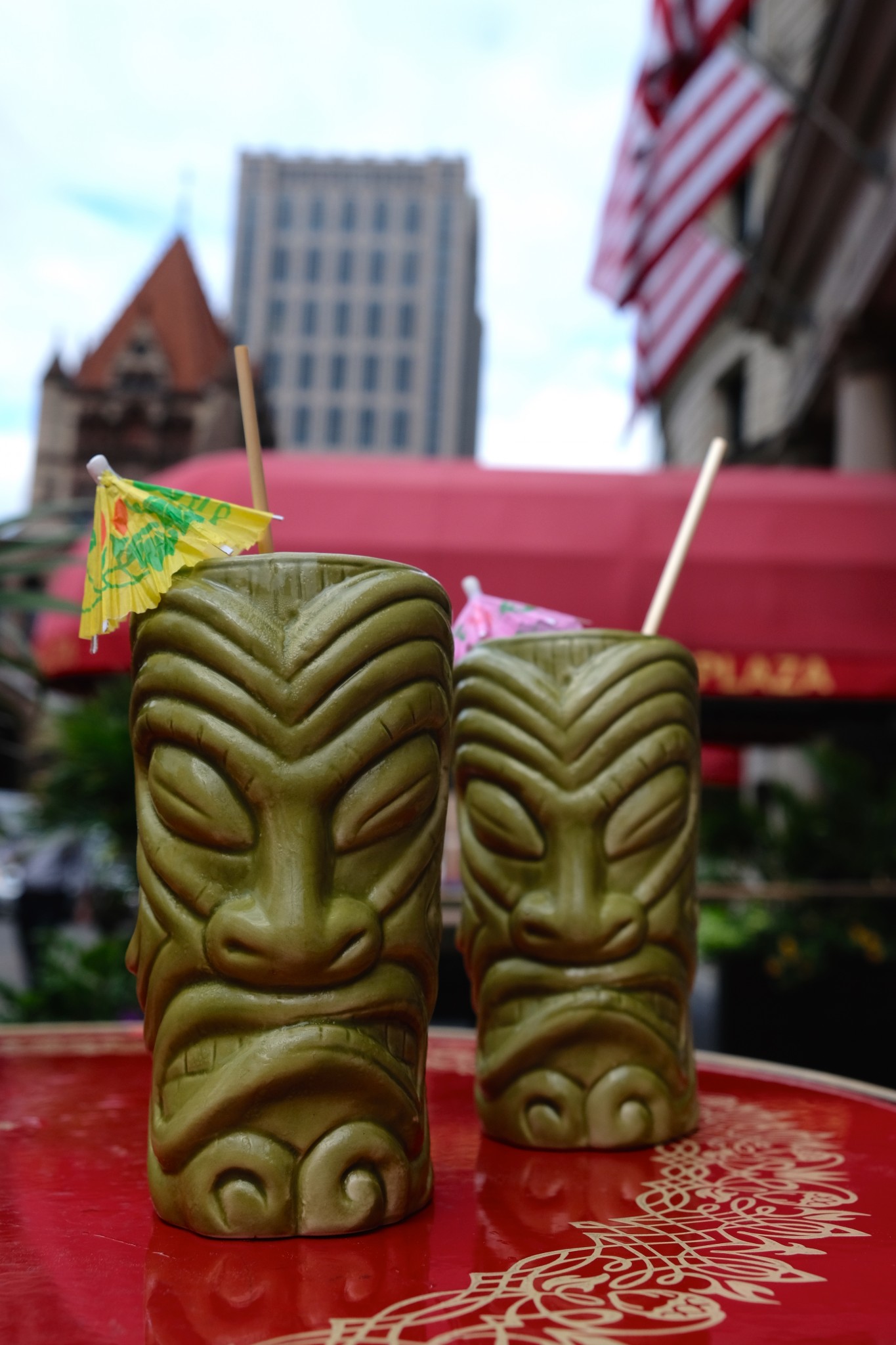 tiki drinks, patio dining, fairmont copley plaza, oak long bar and kitchen, boston, the-alyst.com