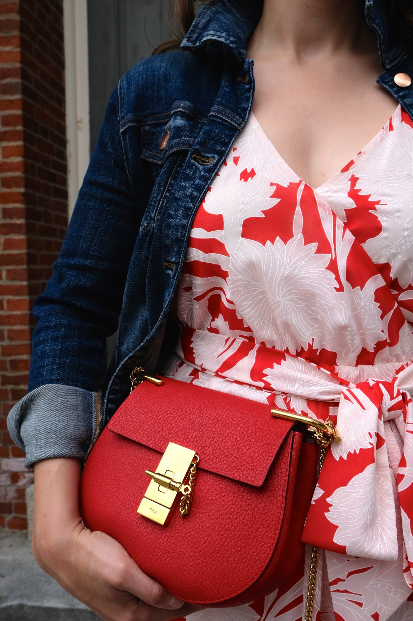 red chloe bag, the-alyst.com