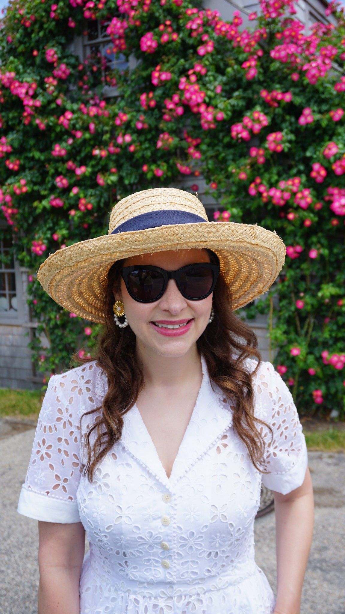 summer dresses, eyelet dress, sconset , siasconset nantucket, the-alyst.com